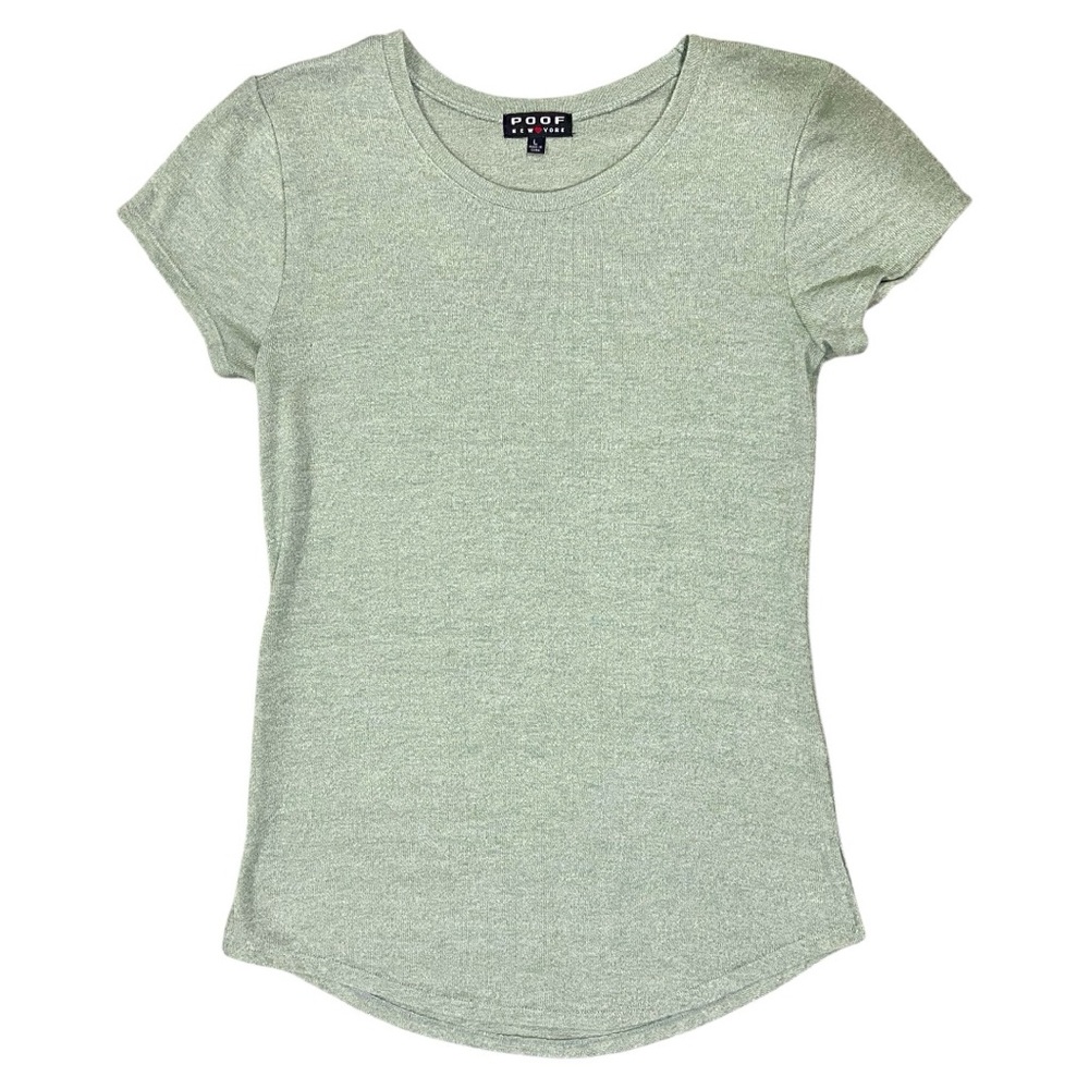 🔴 5/$20 Poof green top